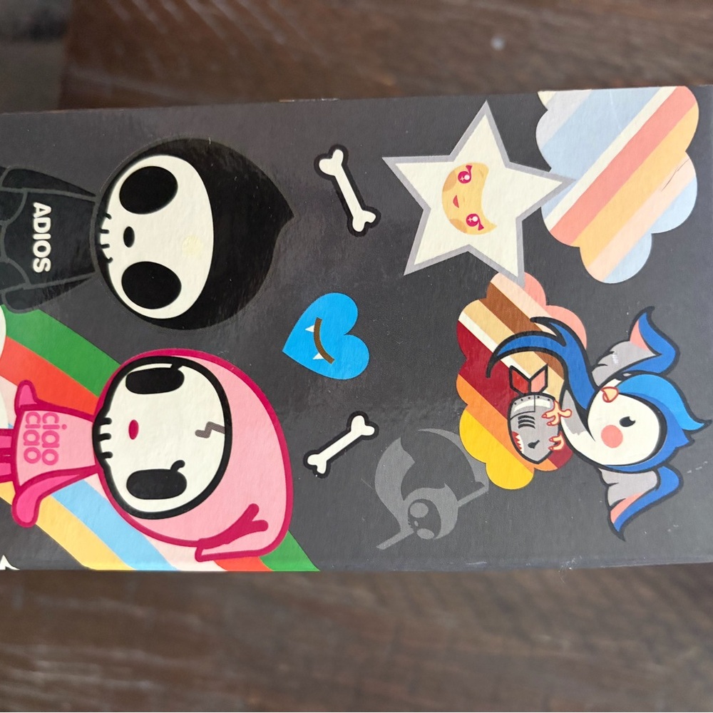 tokidoki 'Til Death Do Us Part adios and ciao ciao Black Vinyl Figure Set nib - Picture 7 of 7